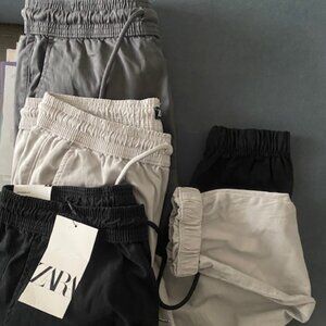 Zara Jogger Fit Pants - Set 3 (size: Small)